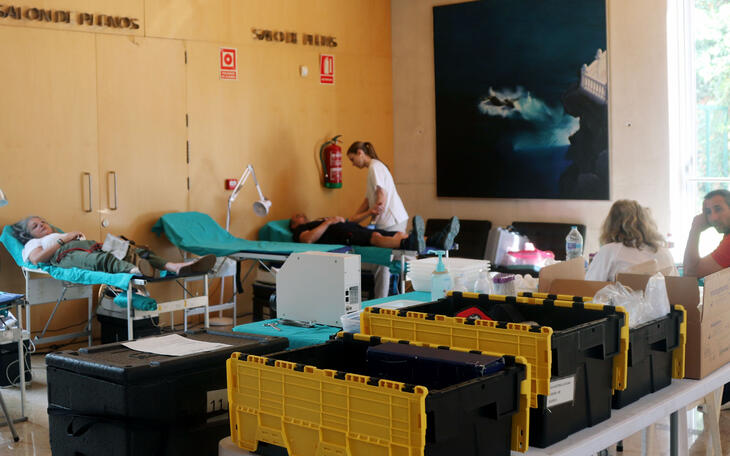 La Associació de Penyes organiza este martes una jornada solidaria de donación de sangre